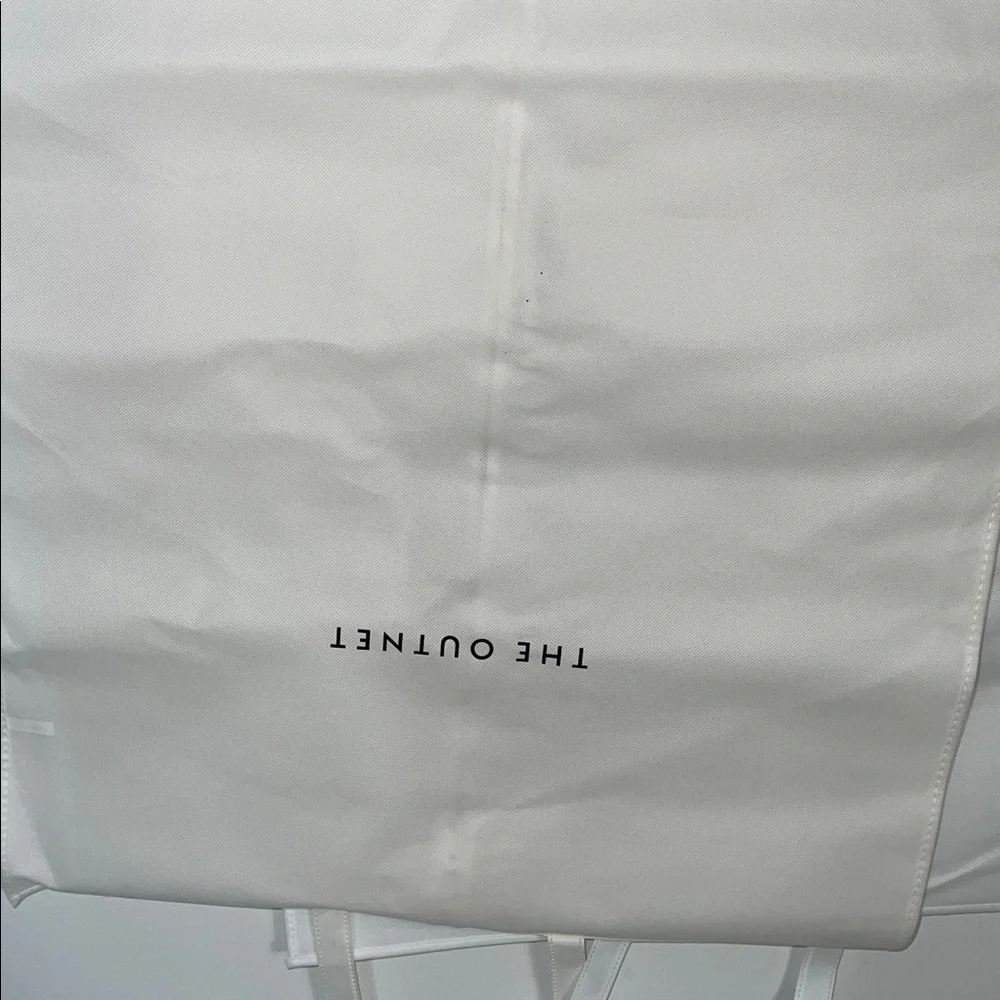 The Outnet vinyl garment bags set of 2